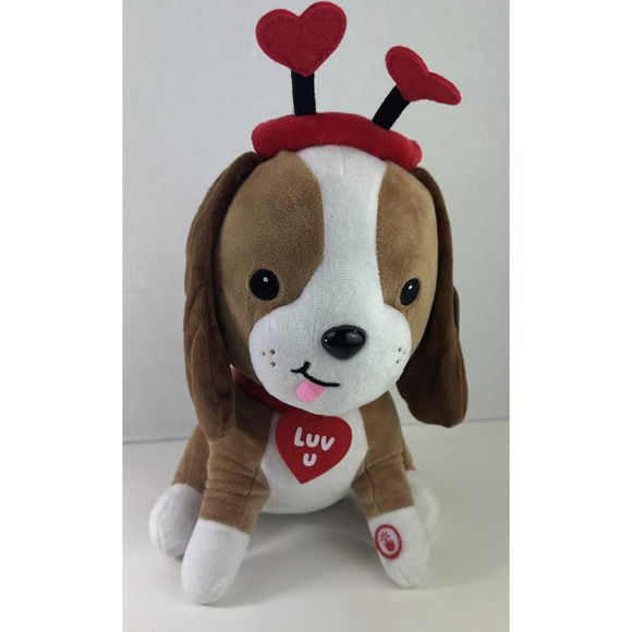 Hallmark Singing Puppy Dog I Like Big Hugs 2 Baby Got Back Plush 12" Musical EUC - Picture 8 of 11
